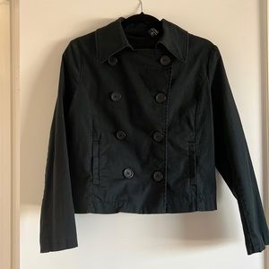 💫Free with Purchase New York & Company Black canvas jacket Size M